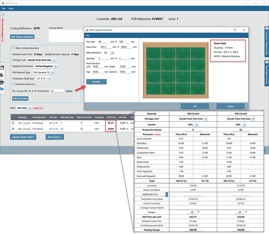 Costing System